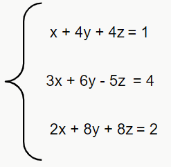 sistema linear exemplo 2