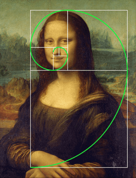 Mona Lisa Fibonacci